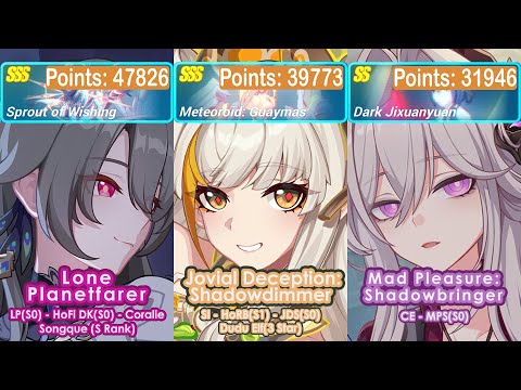 Honkai Impact 3rd: Ex-Memorial Arena Ver 7.8 W4 | Sprout of Wishing, Guaymas, Dxy | LP, JDS, MPS