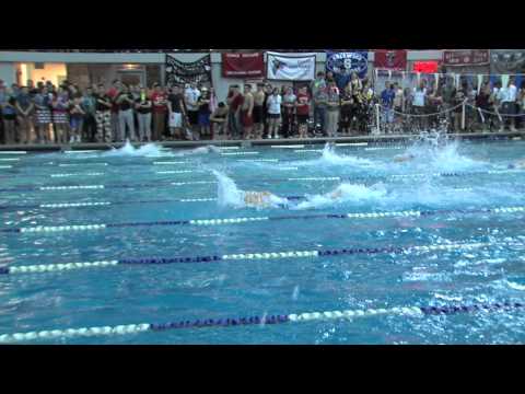 Georgetown Prep Wins Mens 400 Yard Freestyle Relay at Metros