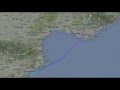 Germanwings 4U9525: Flight Radar of A320 Plane.