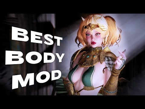 The Best Body Mod in Skyrim! UBE - (Ultimate Body Enhancer)
