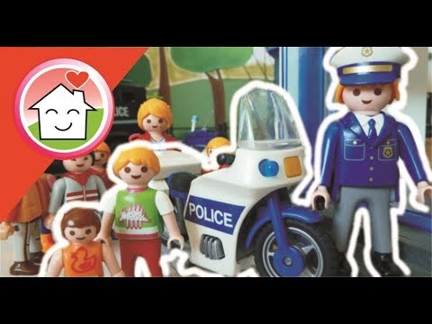 Playmobil Polizei Film Die Kita besucht die Polizei - Familie Hauser