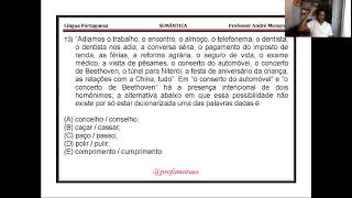 Semântica (questões) - parte 2