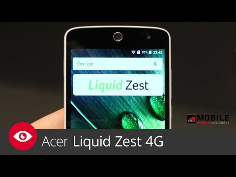 Acer Liquid Zest 4G (MWC 2016)