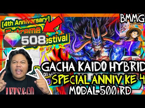 GACHA DI OPBR UNTUK MENDAPATKAN CHAR EX TERBARU KAIDO MODE HYBRID PAKE SEMUA TEORI 500 DM