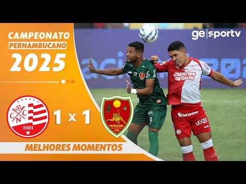 Gols e lances de Náutico x Petrolina