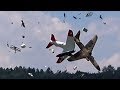 Midair Crash Of Two Giant BAE Hawk