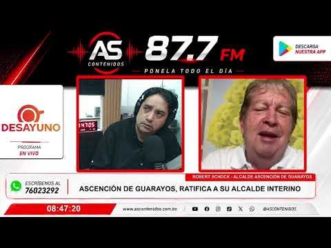 ASCENSIÓN DE GUARAYOS, RATIFICA SU ALCALDE INTERINO