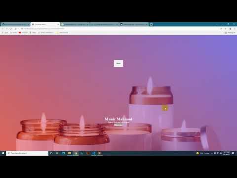 Offcanvas and smooth scrool in JavaScript