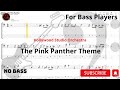 The Pink Panther Theme-Hollywood Studio Orchestra (Play Along Tabs) (Bass Cover)