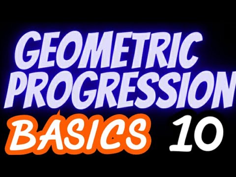 10 Geometric Progression: 1st Example; Sum of Infinity of a GP - WAEC | JAMB | NECO