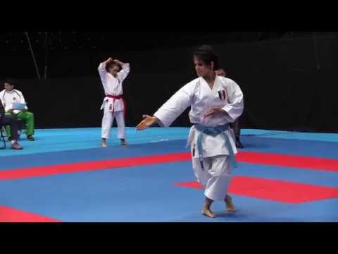 Sandy Scordo of France - Female Kata - 49th European Karate Championships | WORLD KARATE FEDERATION