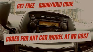 How to unlock a kenwood car radio