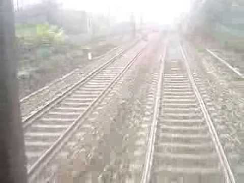 Treno IC in transito ad Arquata Scrivia.