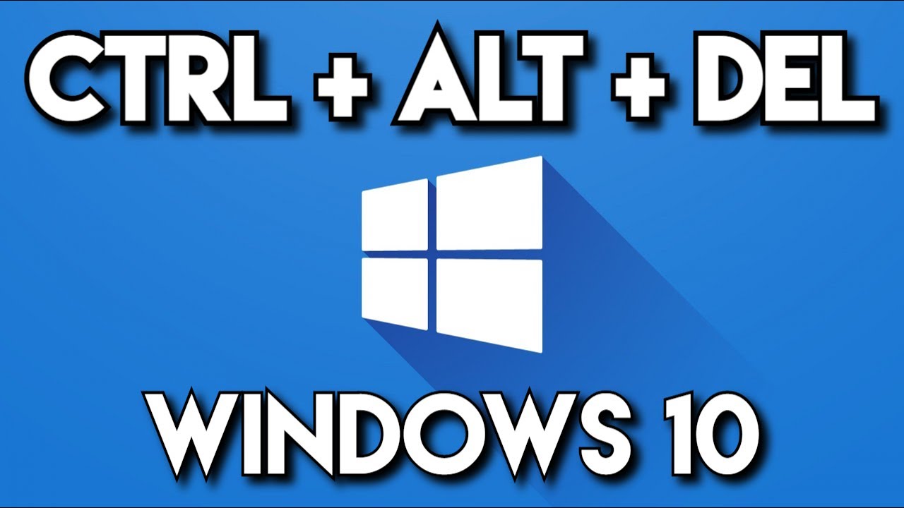 Безопасный вход в систему CTRL + ALT + DEL - Экран блокировки Windows 10