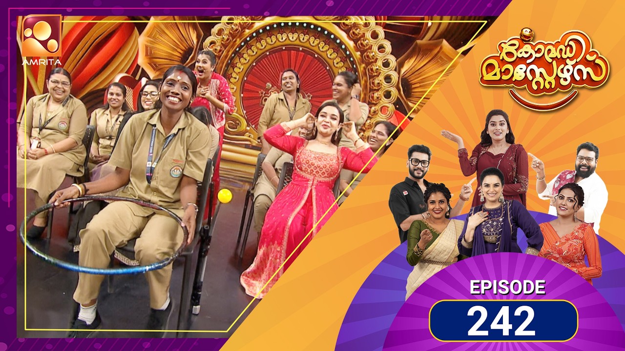 242 Episodes of Laughter! 😂Women’s Day Special Episode 💜Comedy Masters keeps the fun rolling!