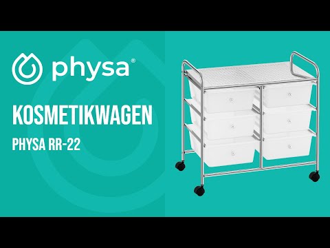 Video - Kosmetikwagen - 6 Schubladen
