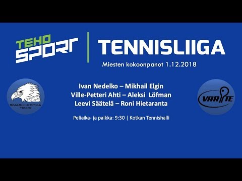 TEHO Sport Tennisliiga : Smash-Kotka - VarTe