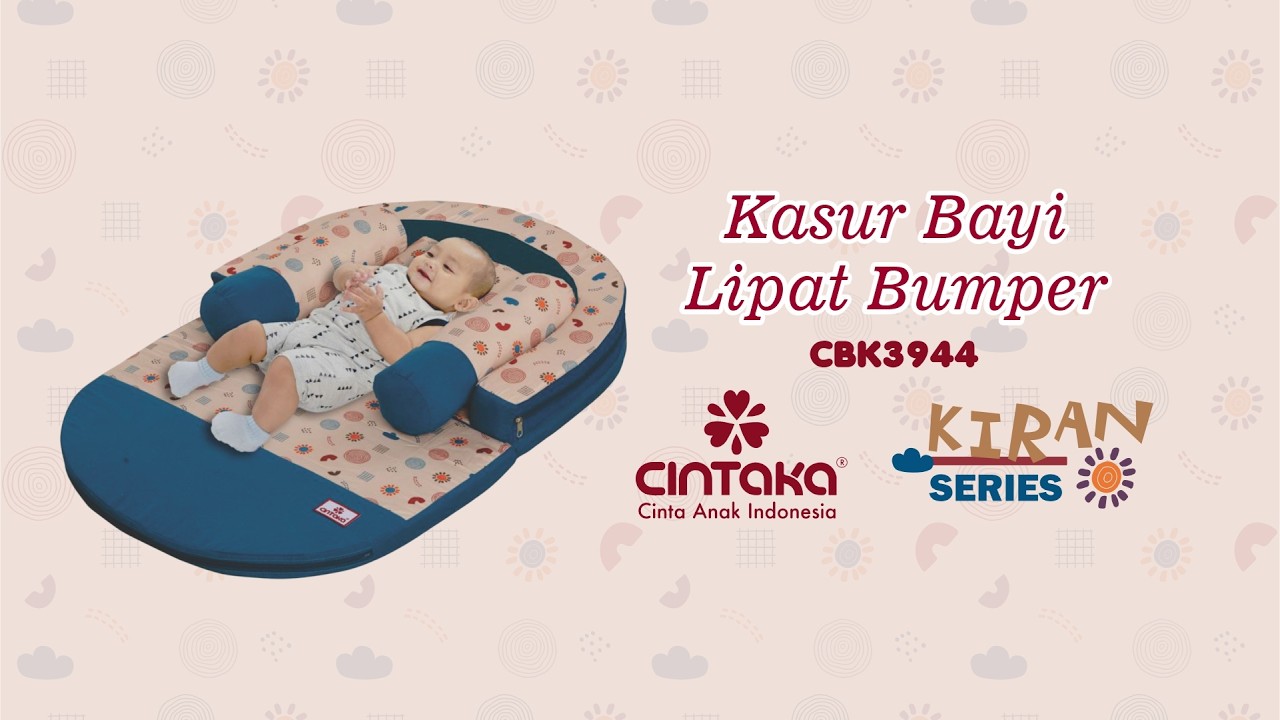 Kasur Bayi Lipat Bumper Cbk3944 Kiran Series Cintaka