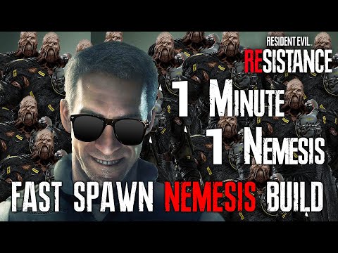 RESIDENT EVIL RESISTANCE - Fast Spawn Nemesis Nicholai Mastermind Build | 100% Winrate