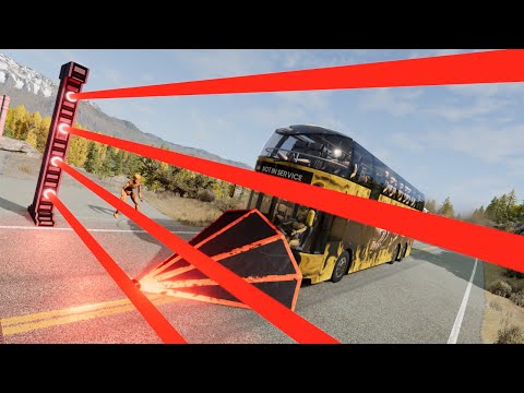 Cars vs Laser Gate 🥵 BeamNG.drive