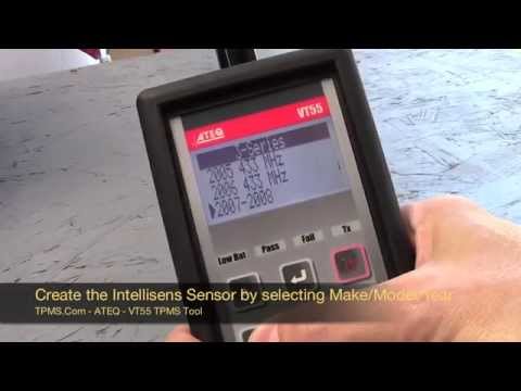 TPMS.com - How to Program HUF Intellisens Ateq VT55