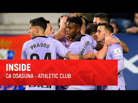 Imagen de portada del video INSIDE I CA Osasuna - Athletic Club I Recorrido emocional por Iruñerria