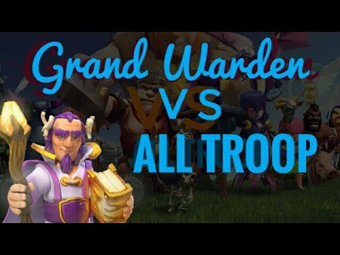 Hack Clash of clans 2018-2019 Grand Warden Vs All Troop Mod COC HACK COC | Musicpro Official