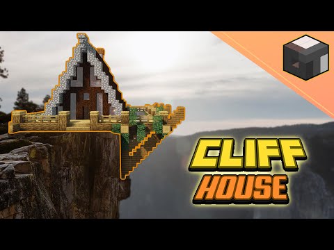One Team - MINECRAFT CLIFF HOUSE | Minecraft House Ideas | Building a House in Minecraft