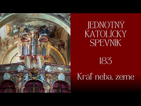JKS 183 Kráľ neba, zeme (Na Kvetnú nedeľu)