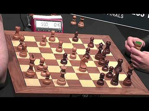 GM Vachier-Lagrave  (France) - GM Carlsen (Norway) 2019 FF Rapid
