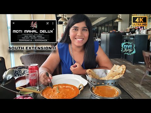 Melhor restaurante não vegetariano | Moti Mahal Delux, South Delhi | onde comer em South Ex | Sorteio 2021