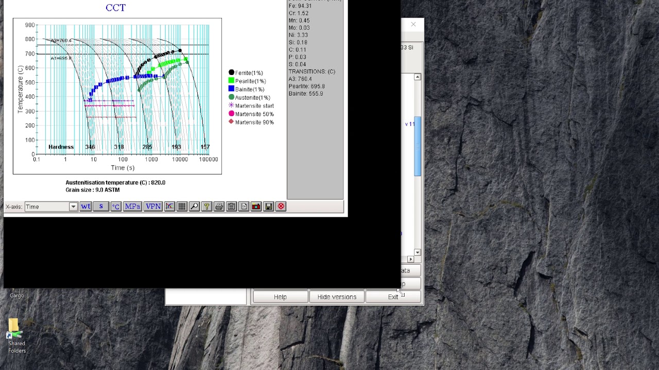 Performing TTT & CCT calculations in JMatPro®
