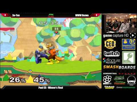 Super Smash Bros Melee Pools part 1 - Apex 2014 Tournament