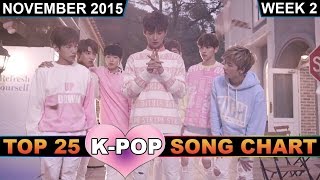 K-POP SONG CHART [TOP 25] - K-VILLE'S CHOICE (November 2015 - Week 2)