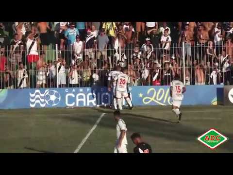 Cabofriense 2 x 1 Vasco da Gama - Gols - 3º rodada da Taça Guanabara - 24.01.2018