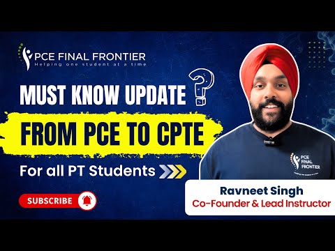 PCE Is Changing To CPTE | What You MUST Know! | CAPR Physiotherapy License Exam Canada Update
