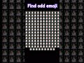 find odd emoji #emojichallenge #emojichallengequiz #canyoufindtheoddemoji #puzzle #emoji #riddles