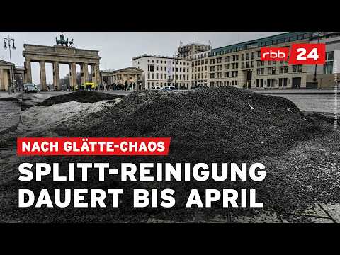 Wohin mit dem Splitt? BSR hofft auf Hilfe von Bürgern