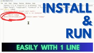 How to Install Packages in Python IDLE (In 1 Minute)