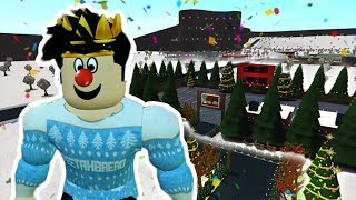 I BUILT A BLOXBURG DRIVE IN CHRISTMAS MOVIE THEATER! OUTDOOR MOVIE?