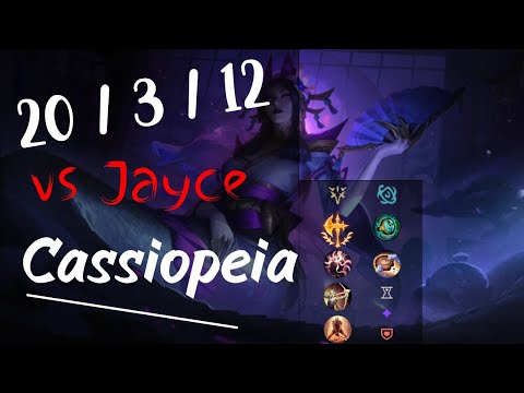 Cassiopeia TOP vs Jayce - Challenger Replay KR