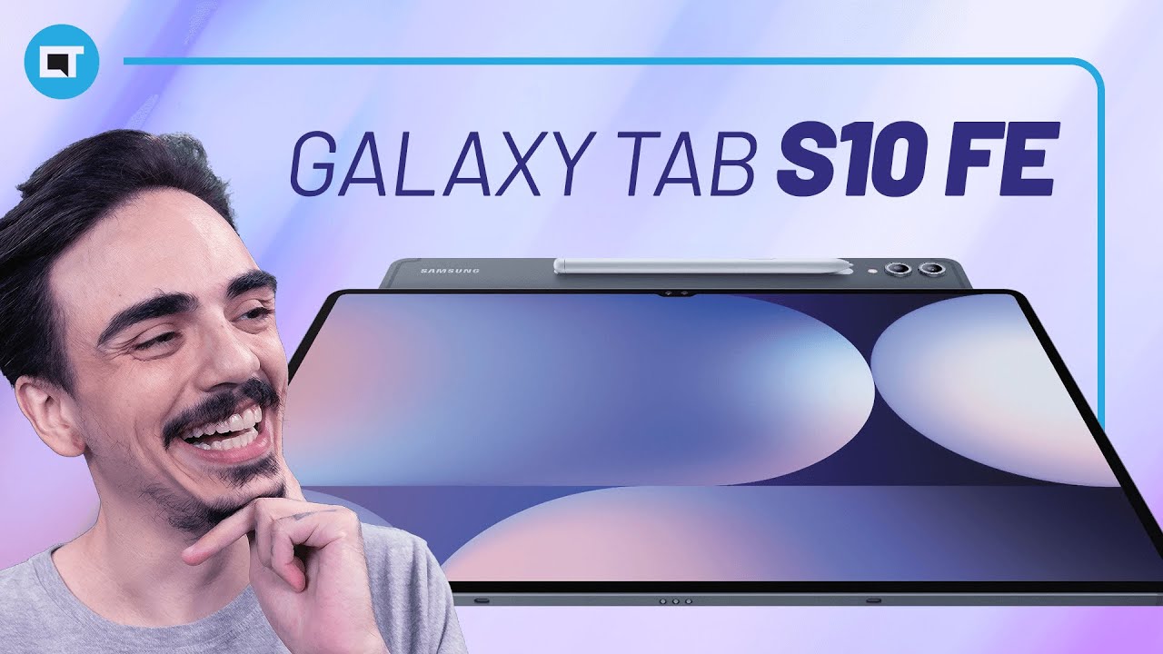 Miniatura da avaliação em vídeo de Tablet Samsung Galaxy Tab S10 FE 5G