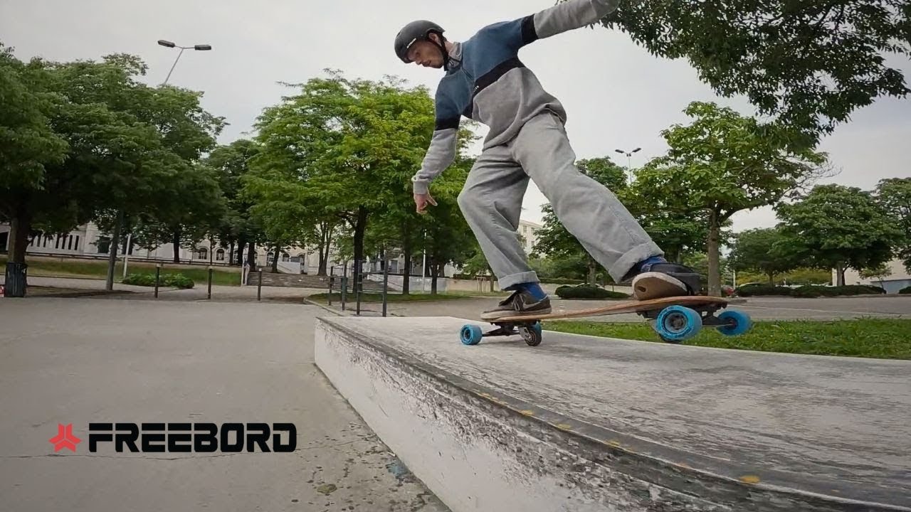 2H To Shred A Curb (freebord)