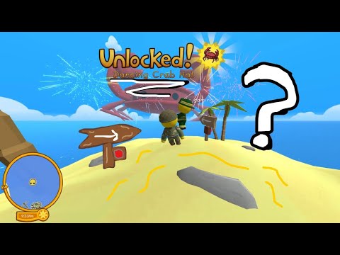 We unlock the dancing crab hat and i brought the pet as well (Wobbly Life)