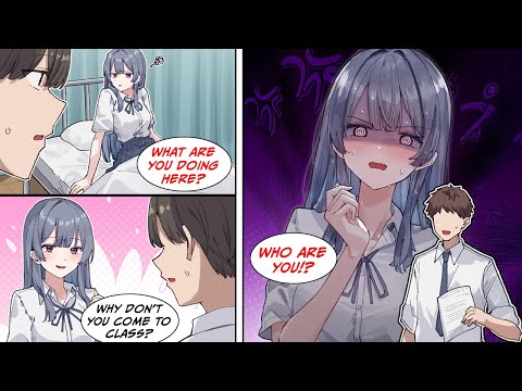 [Manga Dub] I delived her papers to the nurse's office everyday, but one day when I couldn't go...