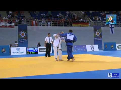 Judo 2014 European Championships Cadets: Perricone (FRA) - Casse (BEL) [-81kg] rep