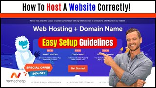 How to Host A Website on Namecheap Hosting Correctly!