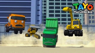 Tayo English Episodes l Is Max strong enough to lift other heavy vehicles? l Tayo the Little Bus