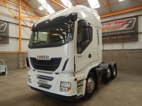 IVECO STRALIS ACTIVE SPACE 500 EURO 5, 6X2 TRACTOR UNIT - 2012 - BV12 HYL