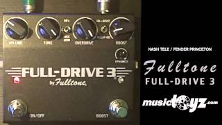 Video thumbnail for Fulltone Fulldrive 3 20th Anniversary LIMITED by musictoyznetwork